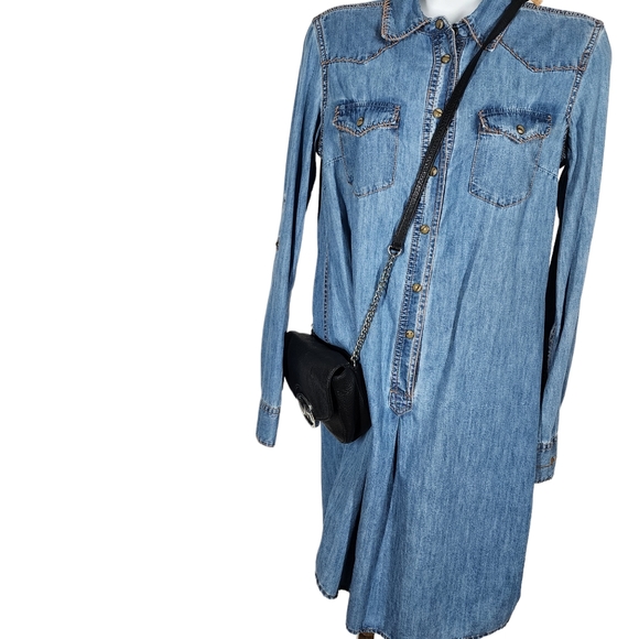 MICHAEL KORS PEBBLE LEATHER CROSSBODY BAG - Picture 4 of 7